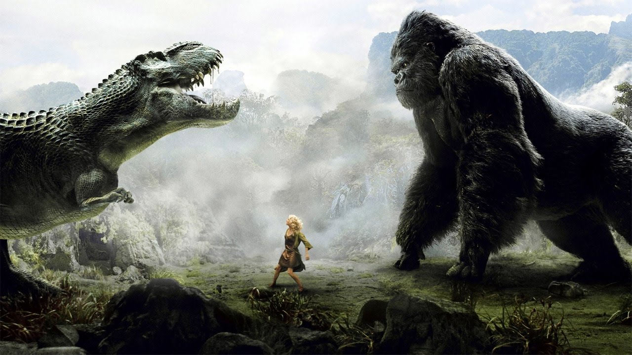 Tyronnosaurus Rex vs King Kong