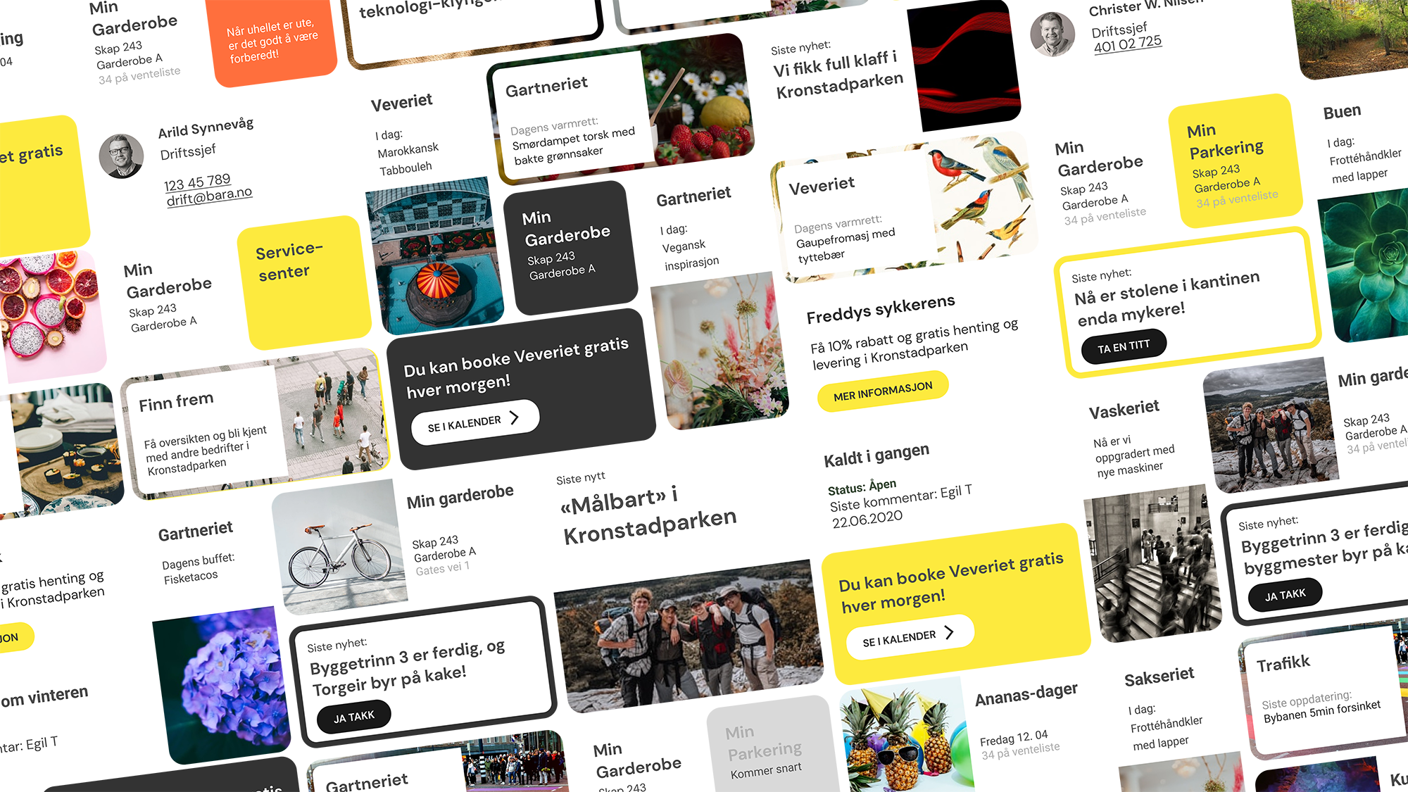 Bilde: Hallvard Barca Hjetland fra These Ways presenterer rapporten for Bergen Næringsråd