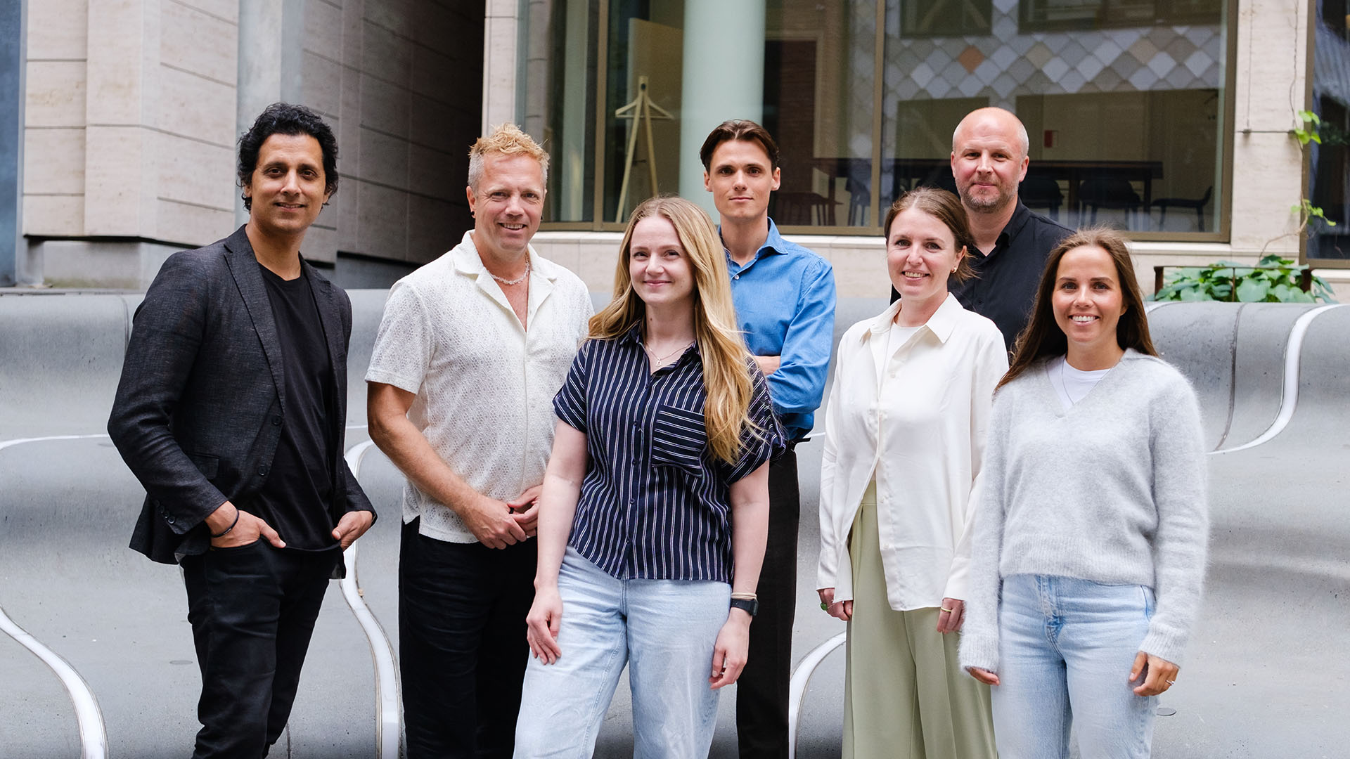 Bilde: Hallvard Barca Hjetland fra These Ways presenterer rapporten for Bergen Næringsråd